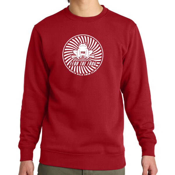Choose Your Printed Logo - Fleece Crew Sweatshirt Thumbnail