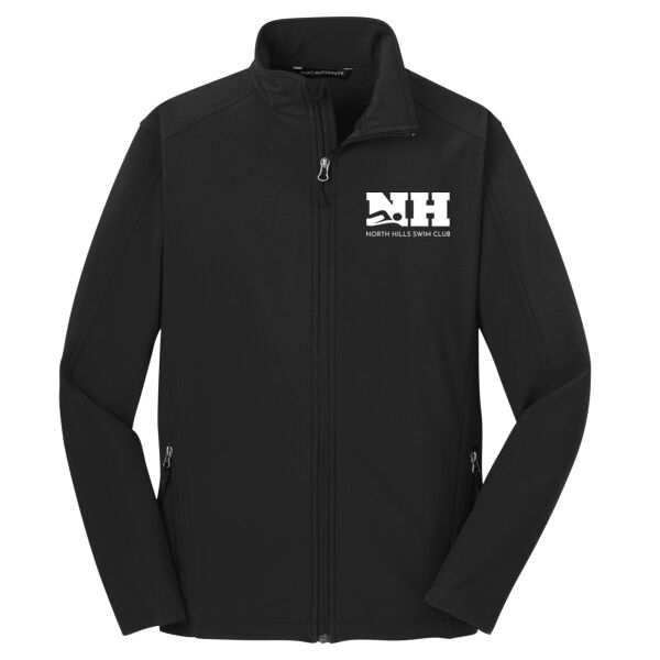 Printed North Hills Swim Club - Core Soft Shell Jacket Thumbnail