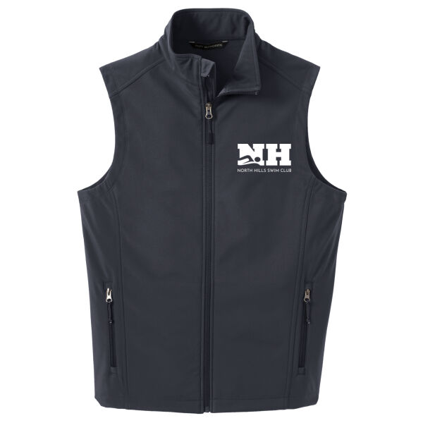 Printed North Hills Swim Club - Core Soft Shell Vest Thumbnail