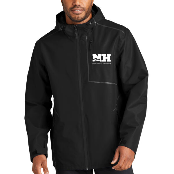 Printed North Hills Swim Club - Collective Tech Outer Shell Jacket Thumbnail