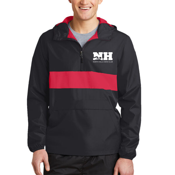 Printed North Hills Swim Club - Zipped Pocket Anorak Thumbnail