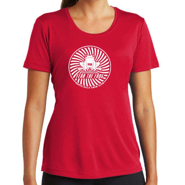 Choose Your Printed Logo - Ladies PosiCharge ® Competitor Tee Thumbnail