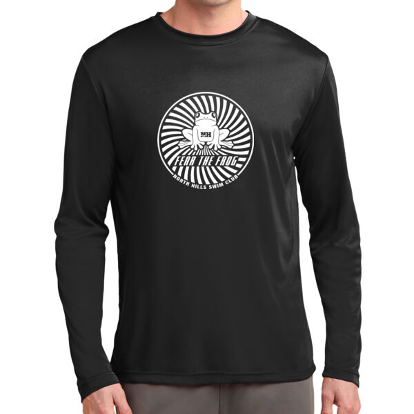 Choose Your Printed Logo - Long Sleeve PosiCharge ® Competitor Tee Thumbnail