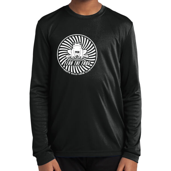 Choose Your Printed Logo - Youth Long Sleeve PosiCharge ® Competitor Tee Thumbnail