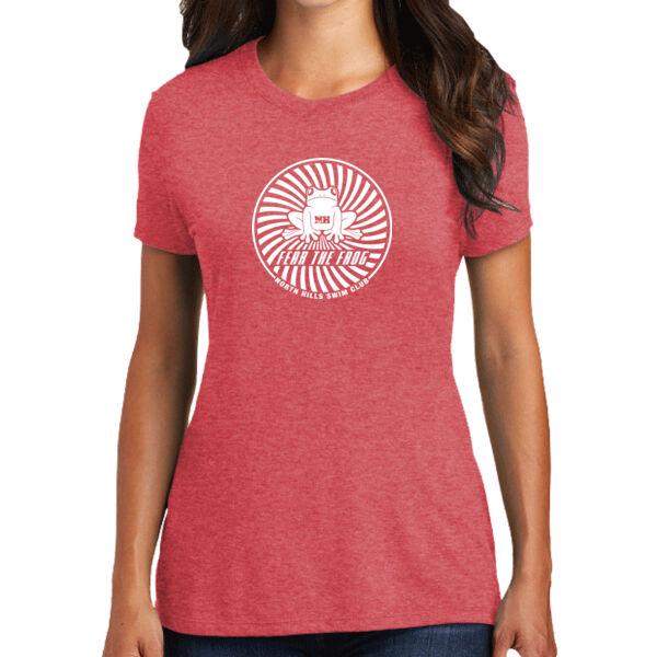 Choose Your Printed Logo - Women's Perfect Tri ® Tee Thumbnail